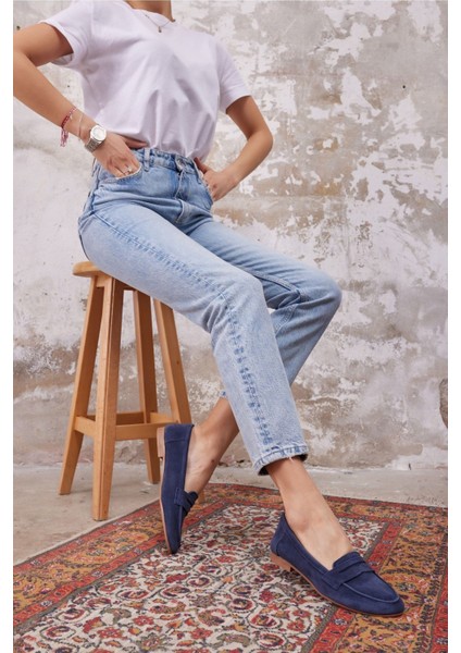 Vanessa Kadın Taba Leopar Siyah Garnılı Gercek Deri Babet fiyatları