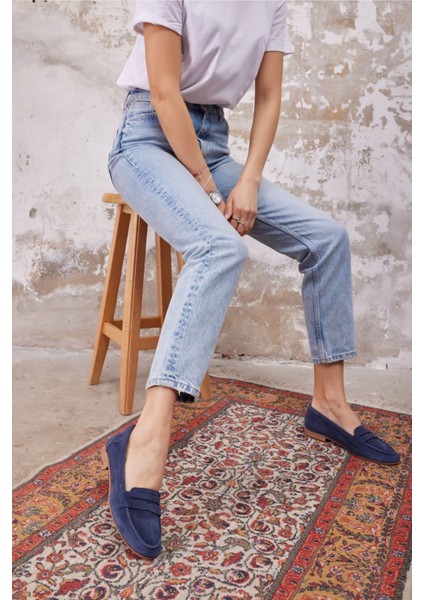 Vanessa Kadın Taba Leopar Siyah Garnılı Gercek Deri Babet fırsatları