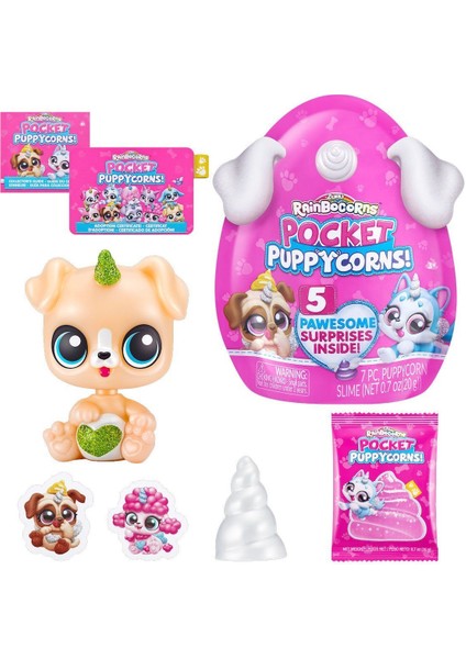 RAR24000 Rainbocorns Pocket Sürpriz Mini Figür modelleri
