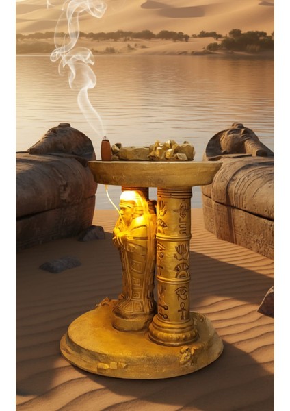 Tutankamon Işıklı Geriakış Tütsülük modelleri