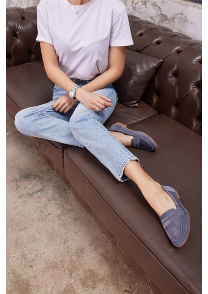 Vanessa Kadın Taba Leopar Siyah Garnılı Gercek Deri Babet indirimleri