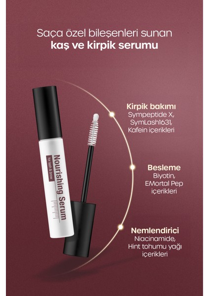 Kaş ve Kirpik Için Besleyici Serum, Güney Kore\'den 2X15 ml Büyük Kapasiteli (2 Adet Kutu Içeriği) fiyatları