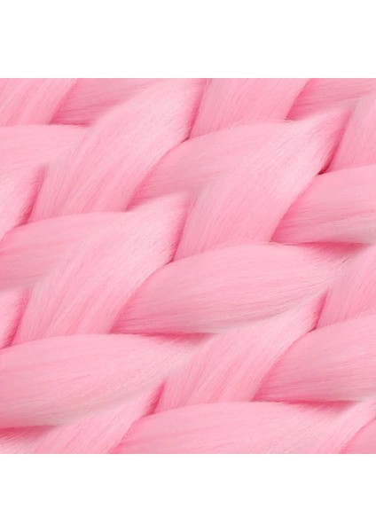 Afrika Örgüsü ve Rasta Için Sentetik Saç - Şeker Pembesi modelleri