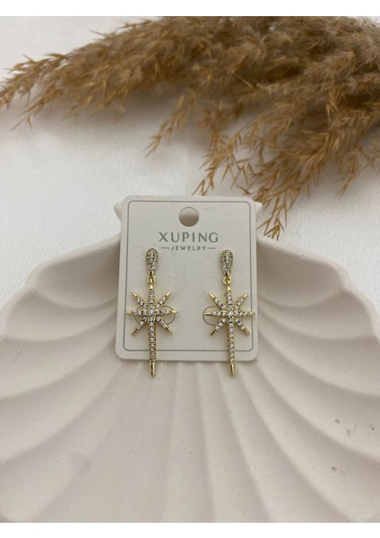 Şimal Yıldızı Xupıng Çelik Küpe modelleri