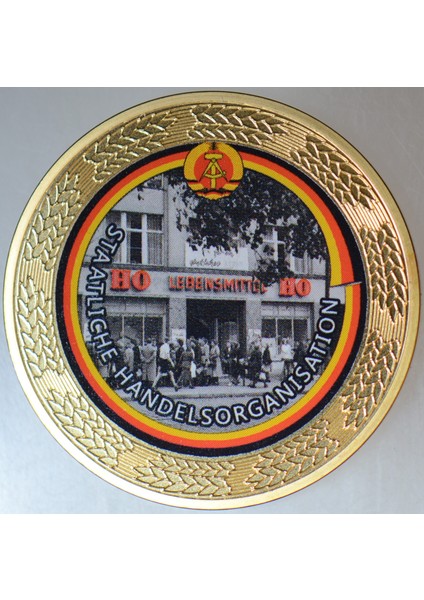 Doğu Almanya Madalyon 1949-1990 Renkli 33 mm Çil. fiyatları