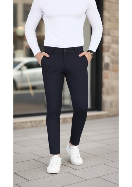 Erkek Slim Fit Likralı Gabardin Pantolon fiyatları