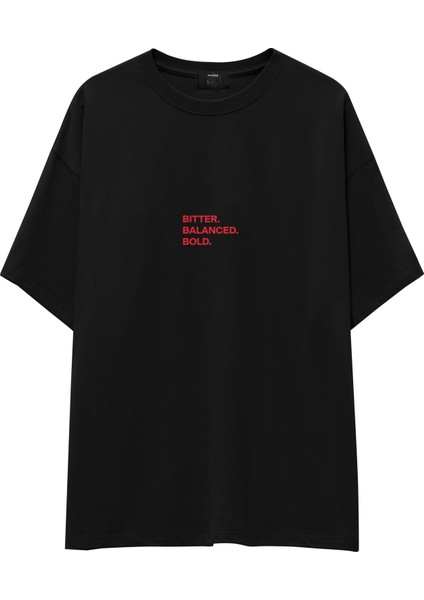 Negroni Oversize Tişört - Siyah