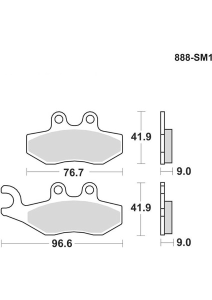 Piaggio x Evo 125 (2007-2016) Yarı Metalik Ön Fren Balatası fırsatları