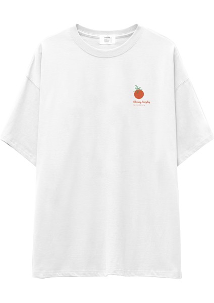 Tomato Oversize Tişört - Beyaz fiyatları