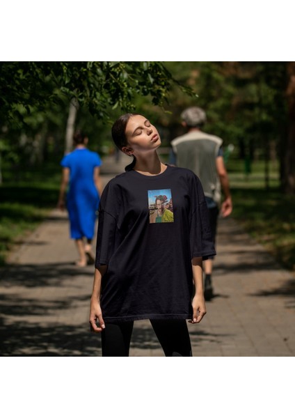 Walter White / Heisenberg Oversize Tişört - Siyah fiyatları