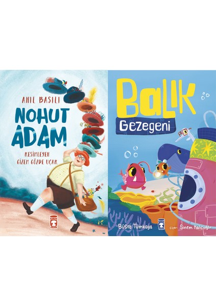 Nohut Adam (Anıl Basılı) ve Balık Gezegeni (Büşra Tümkaya)