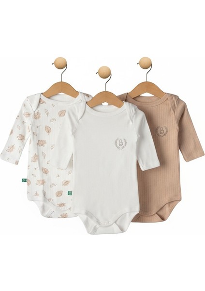 Bebek Body 3'lü Naturel fiyatları