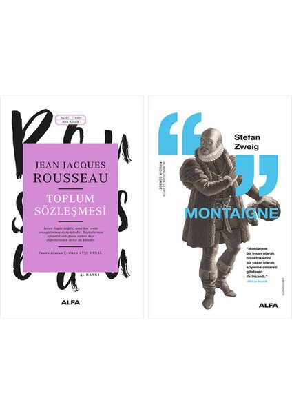 Toplum Sözleşmesi + Montaigne
