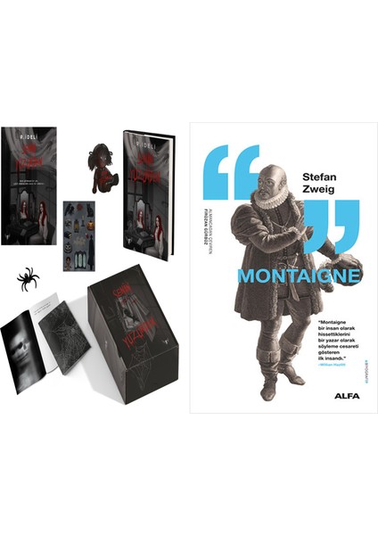 Senin Yüzünden (Kutulu Set - Ciltli) + Montaigne