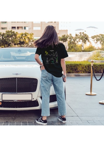 Mojito Oversize Tişört - Siyah fırsatları