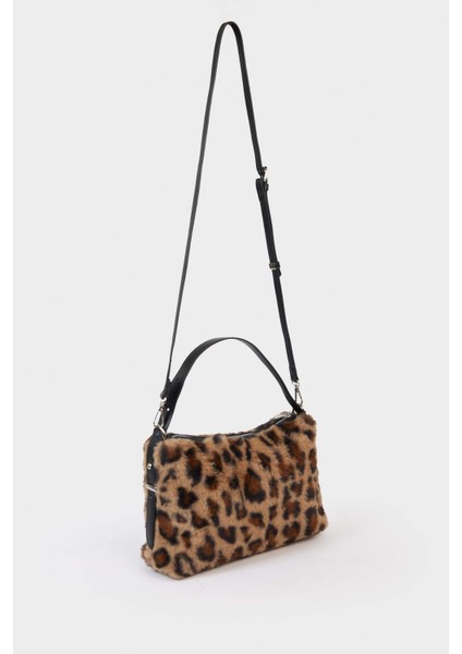 Kadın Leopar Desenli Çapraz Çanta F1252AXNS modelleri