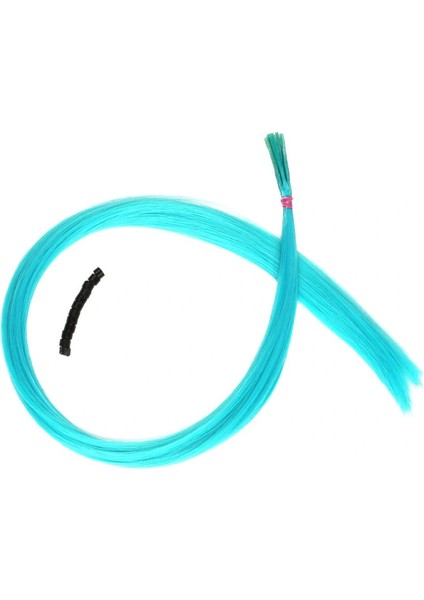 Renkli Sentetik Boncuk Kaynaklık Saç + Takım Aparatı - Petrol Mavi- 10 Adet fiyatları