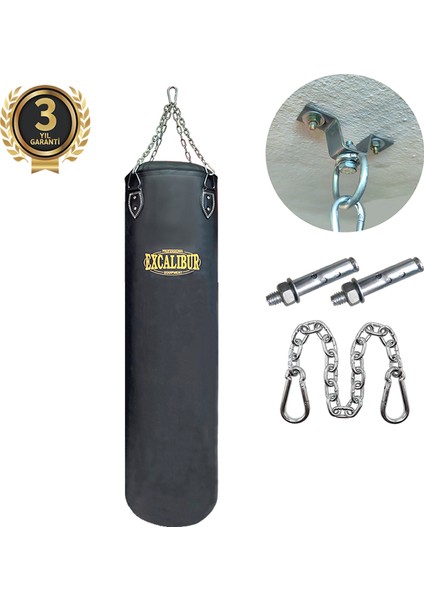 Klasik Boks Kum Torbası 135 x 35 cm Siyah fiyatları