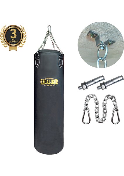 Klasik Boks Kum Torbası 120 x 35 cm Siyah fiyatları