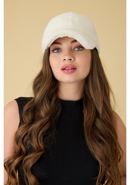 Yeni Sezon Kışlık Peluş Kadın Şapka Beyzbol Şapka