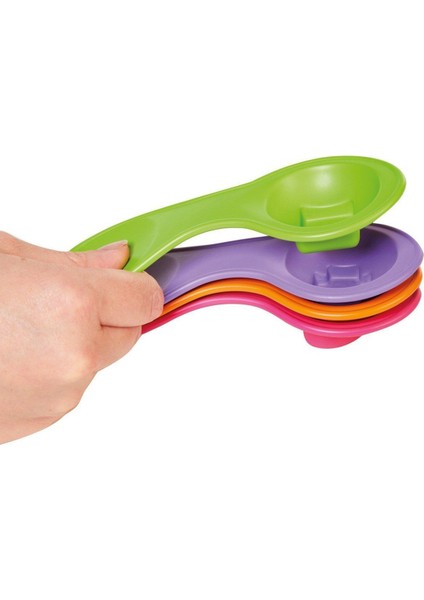 73082 Tomy - Saklambaçlı Yumurtalar Kaşık Seti 6-36 Ay