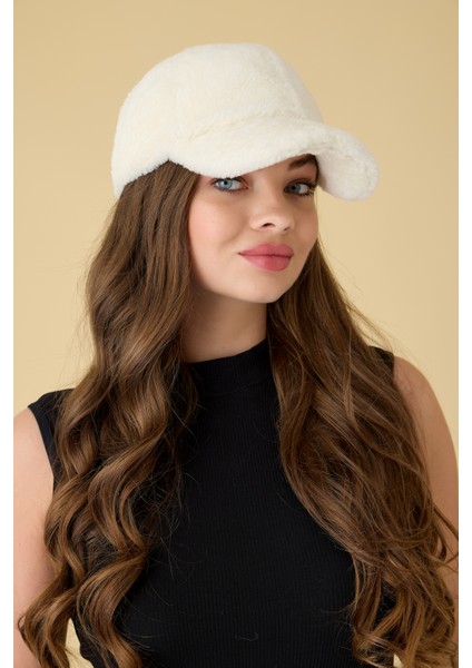 Yeni Sezon Kışlık Peluş Kadın Şapka Beyzbol Şapka