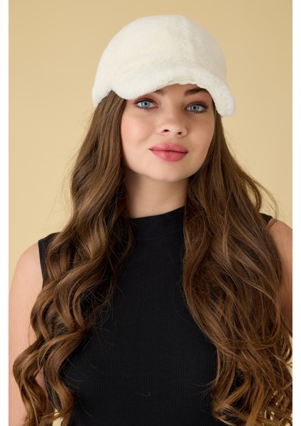 Yeni Sezon Kışlık Peluş Kadın Şapka Beyzbol Şapka