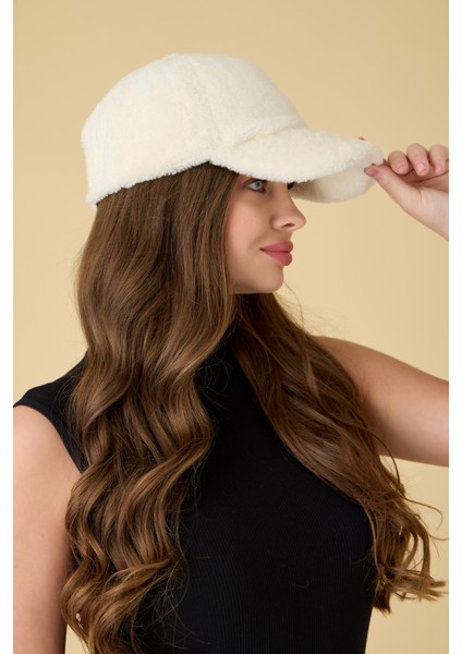 Yeni Sezon Kışlık Peluş Kadın Şapka Beyzbol Şapka
