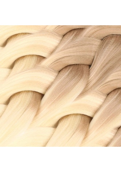 Afrika Örgüsü ve Rasta Için Sentetik Ombreli Saç - Küllü Balköpüğü / Platin modelleri