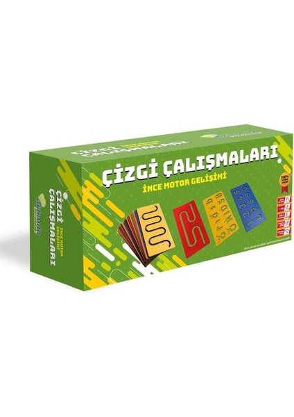 Çizgi Çalışmaları - Ince Motor Gelişimi (Ahşap)