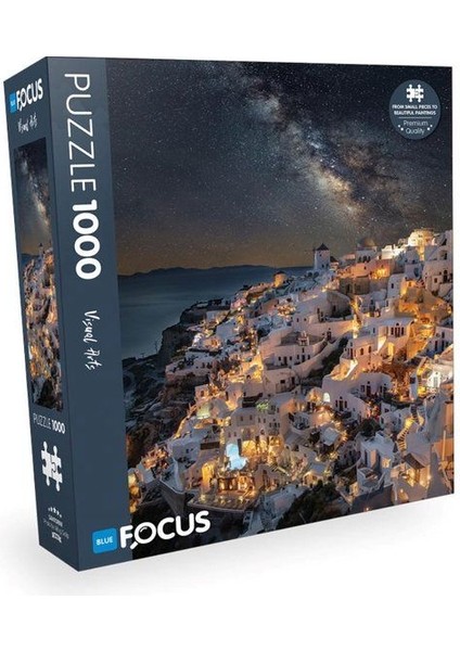 Blue Focus Santorini - 1000 Parça