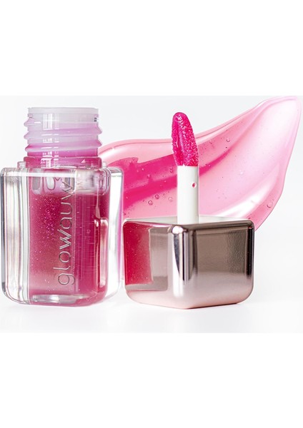 Nemlendirici Tint Etkili Dudak Yağı Koyu Pembe