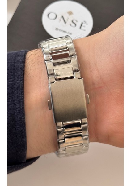 Eşref Tek Model Coliseum Çelik Saat Aktif Takvim Su Gçmz modelleri