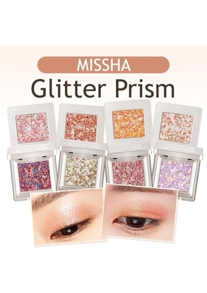 Mıssha Topaklanmayan, El Yapımı Glitter Far Modern Shadow Glitter Prism (No.2 Kitten Prism) modelleri