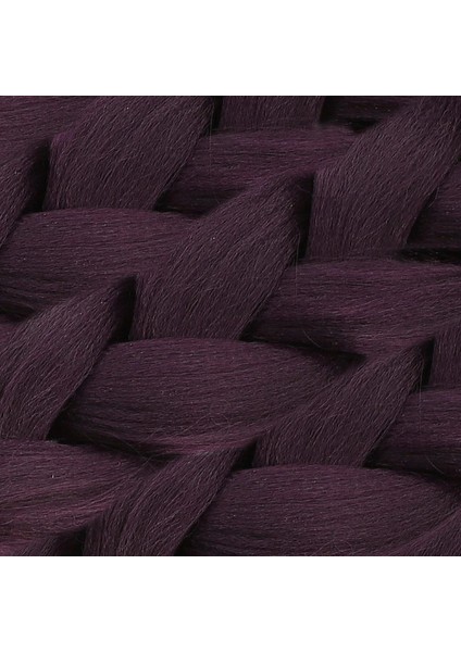 Afrika Örgüsü ve Rasta Için Sentetik Saç - Mürdüm Moru modelleri