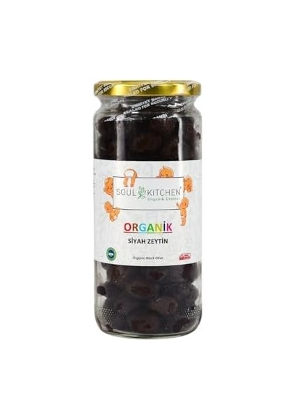 Soul Kitchen Organik Siyah Zeytin 310GR fiyatları
