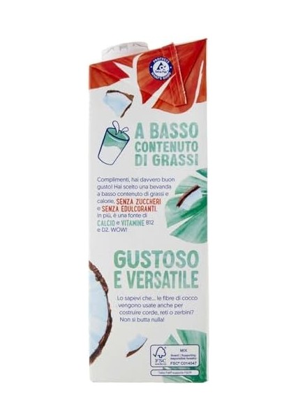 Alpro Şekersiz Hindistan Cevizi Içecek 1000 ml