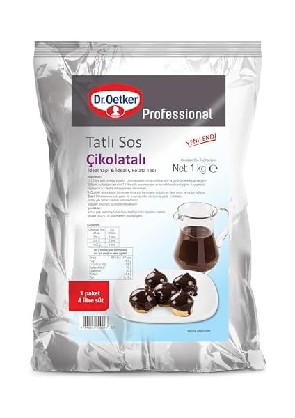 Dr. Oetker Tatlı Sos Çikolatalı 1 kg fiyatları