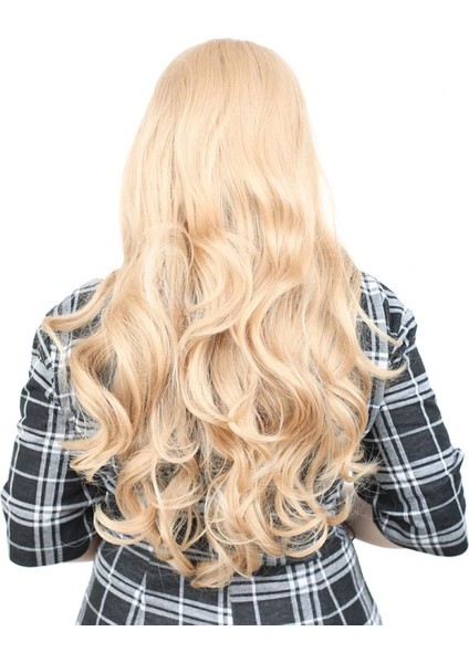 Yoğun Dalgalı Fiber Sentetik Uzun Perçemsiz Peruk - Balköpüğü fırsatları