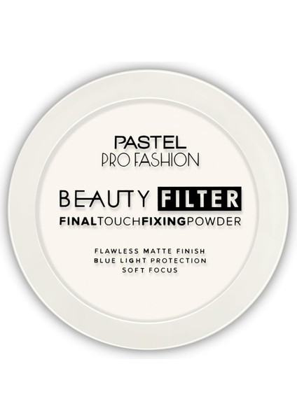 Pastel Beauty Filter Fixing Powder - Pudra 00