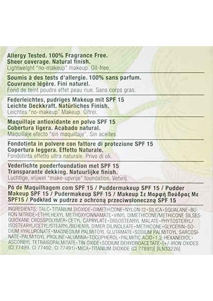 Clinique Almost Powder Makeup SPF15 01 Fair Pudra 1 Paket (1 x 10 G)