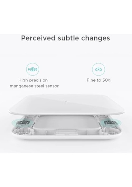 Jouis Dijital Baskül Modern-Dijital Akıllı Tartı-Cam Gizli Yüzey