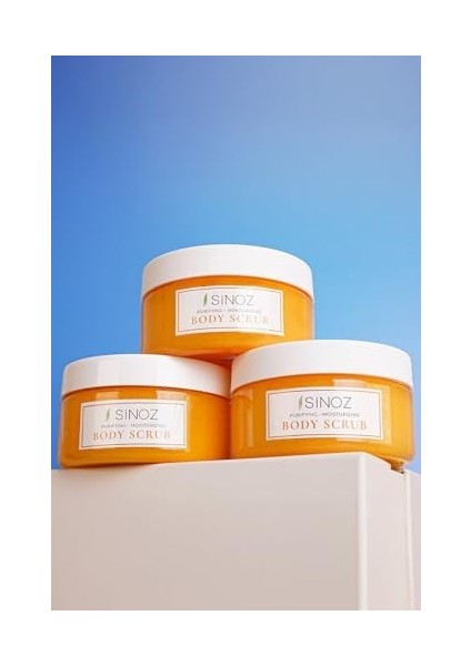 Sinoz Body Scrub Besleyici Arındırıcı Nemlendirici Vücut Peelingi 300 gr