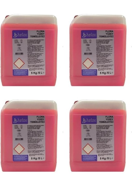 Birka Flora Yüzey Temizleyici (4x5 Kg.)