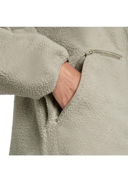 Erkek Yeşil Ceket M CT FLEECE FZ KB1199