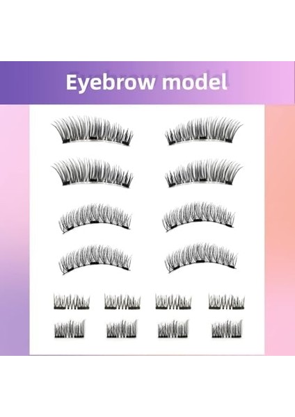 Aputue Manyetik Kirpikler, Çift Mıknatıslı 3D Yapıştırıcısız Takma Kirpik Uzantısı Cımbız Ile, Su Geçirmez Yumuşak Manyetik Takma Kirpikler, Yeniden Kullanılabilir Görünüm Sağlayan Takma Kirpikler fiyatları