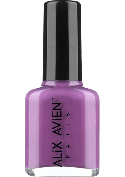 Alıx Avıen Mor Oje 76 - Yüksek Pigmentli Uzun Süreli Kalıcılık Hızlı Kuruma - Nail Lacquer 76