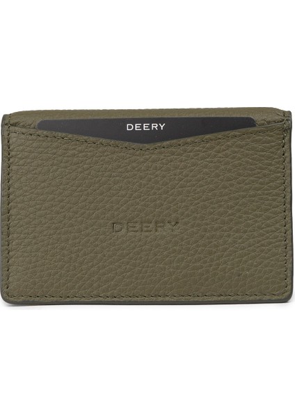 Hakiki Deri Haki Yatay Erkek Cüzdanı - 00520ZHAKZ01