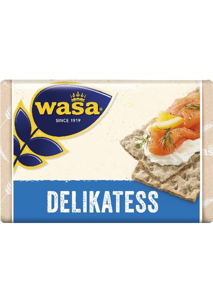 Wasa Ince Gevrek Ekmek (Crispbread Delikatess) 270 G.