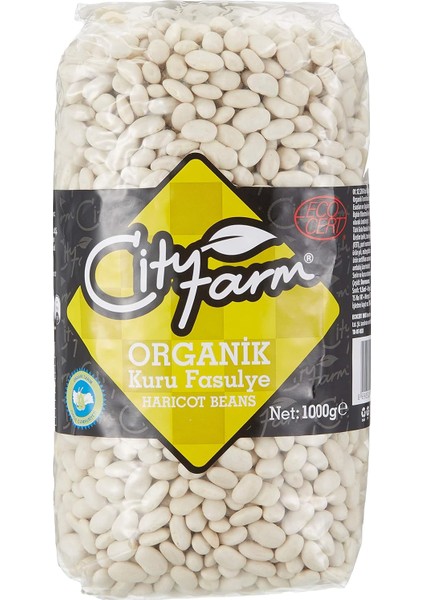Cityfarm Organik Kuru Fasulye 1 kg